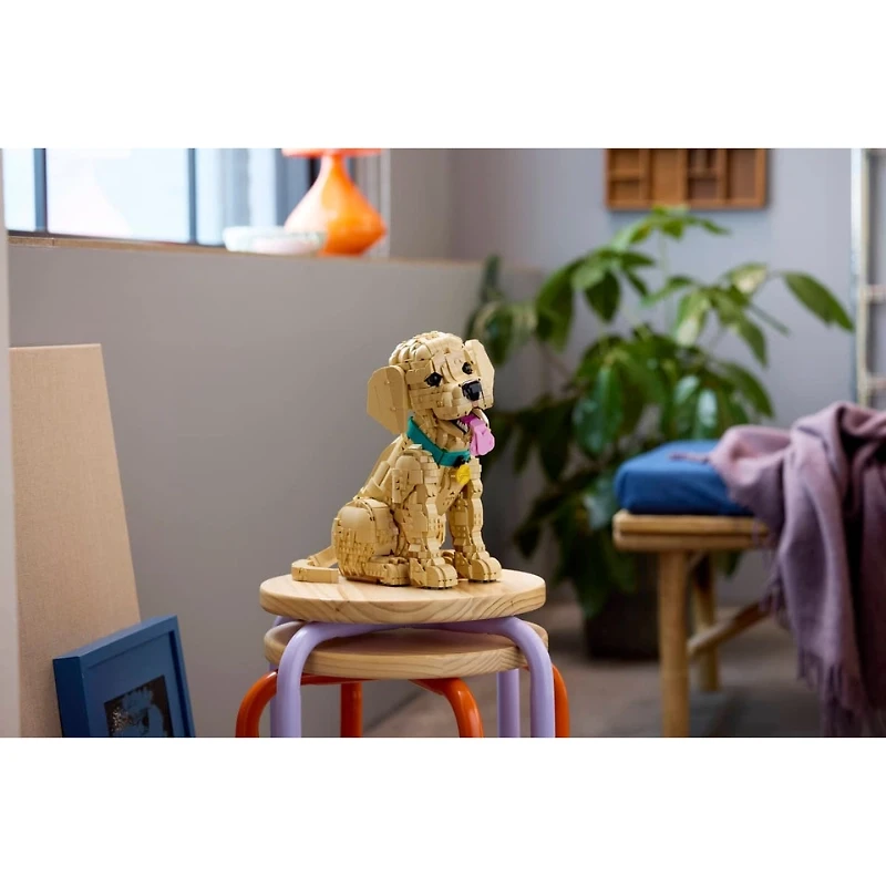 LEGO Icons – Golden Retriever Puppy 2102 Pieces
