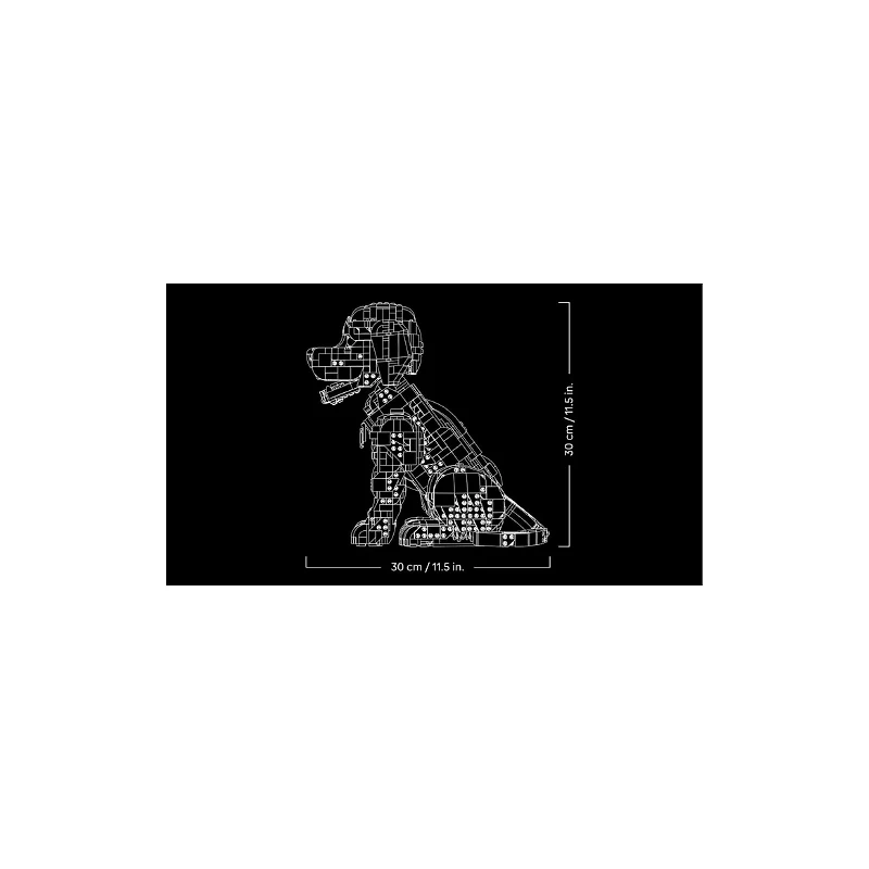 LEGO Icons – Golden Retriever Puppy 2102 Pieces