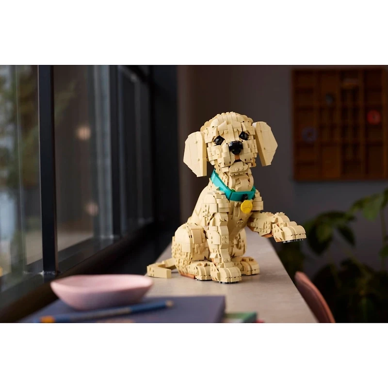 LEGO Icons – Golden Retriever Puppy 2102 Pieces