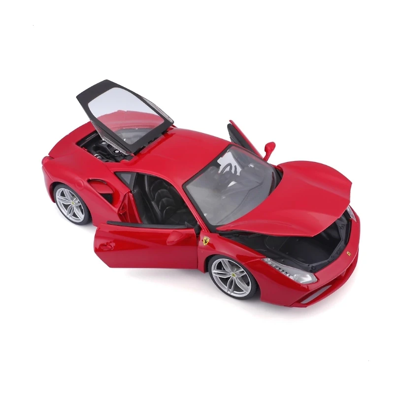 Ferrari Burago 1/18 Scale Diecast – 18-16008 488 GTB Rosso red