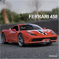 Scale Finished Model Car 1:18 for Ferrari 458 Speciale Car Model