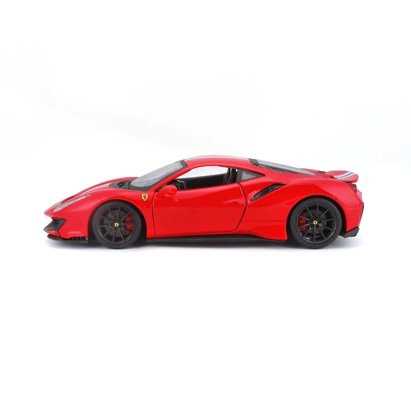 Bburago Ferrari 488 Pista 1:24 Die-Cast Model Car (Rosso Corsa)