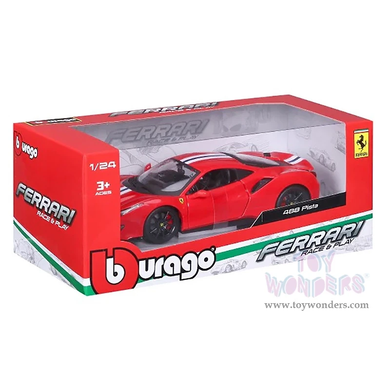 BBURAGO FERRARI 488 PISTA 1.24