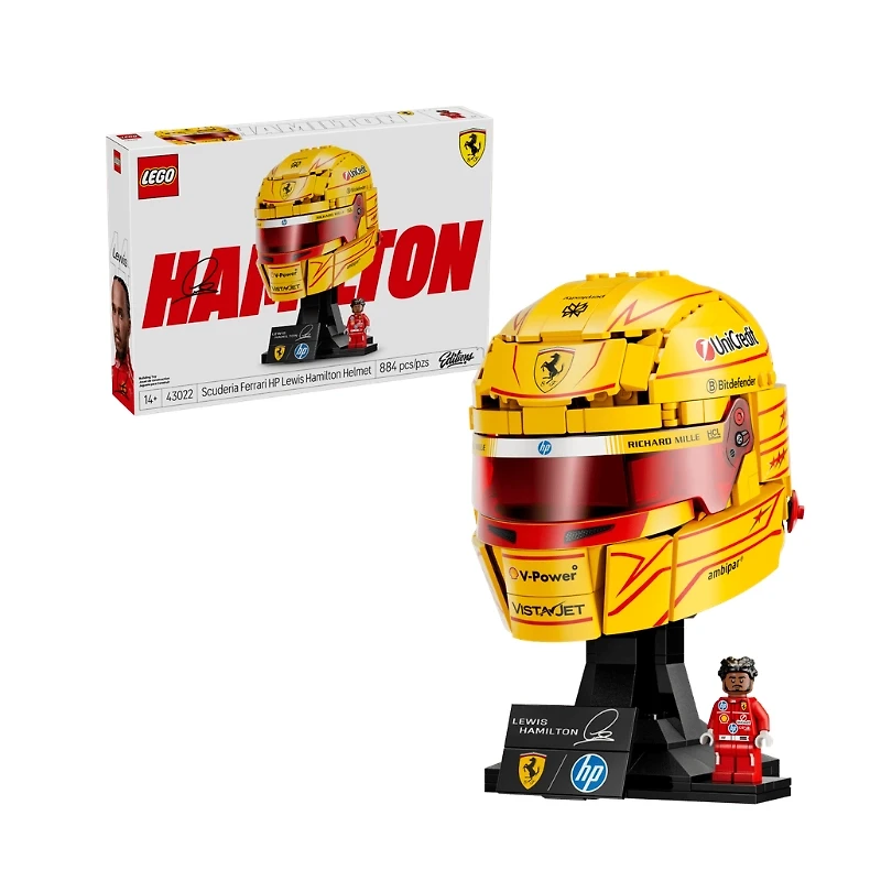 Scuderia Ferrari HP Lewis Hamilton Helmet 884
Pieces
