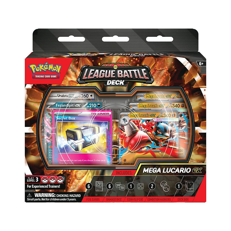 Pokémon TCG Mega Lucario ex League Battle Deck