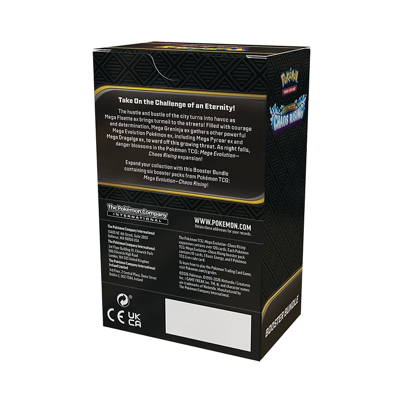 Pokémon TCG Mega Evolution 4 Chaos Rising Booster Bundle