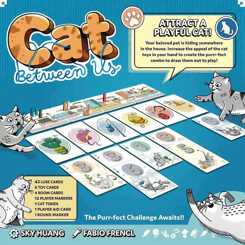 Cat Between Us Board Game