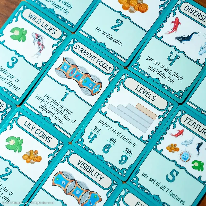 Fountains Board Game