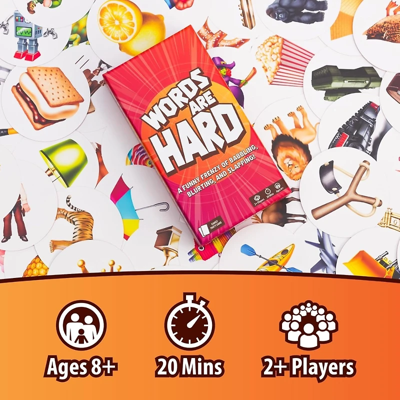 Lost Boy Entertainment Words are Hard – Party Games – Family Card Games