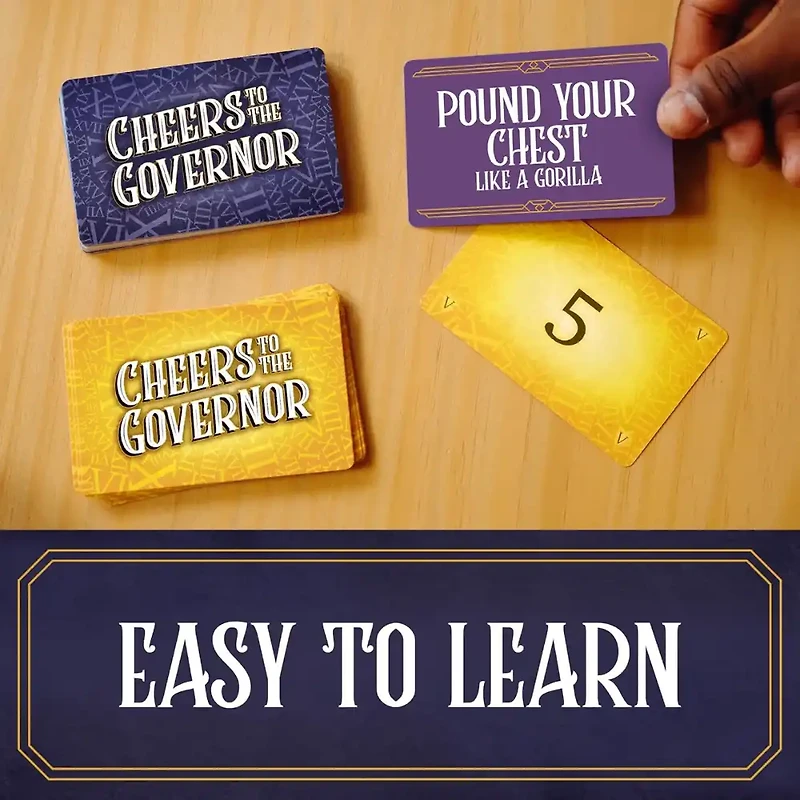 Cheers to the Govenor – Card Game