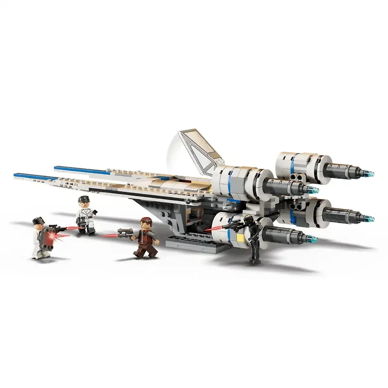LEGO Star Wars Rebel U-Wing Starfighter Building Set – Includes Cassian Andor, Dedra Meero and K-2SO