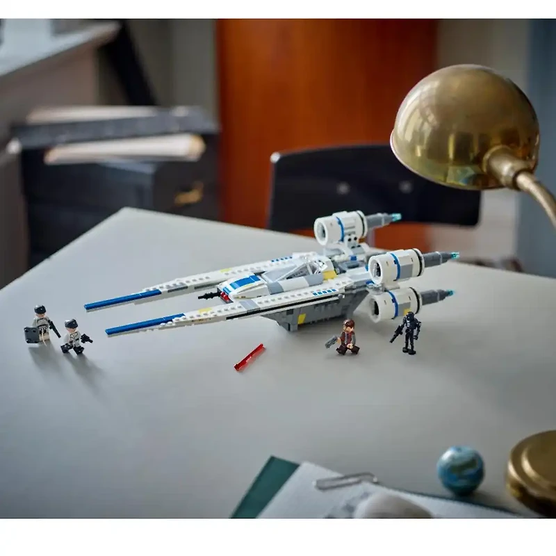 LEGO Star Wars Rebel U-Wing Starfighter Building Set – Includes Cassian Andor, Dedra Meero and K-2SO