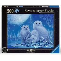Ravesburger: Glow in the Dark-Owls in the Moonlight 500 pieces
