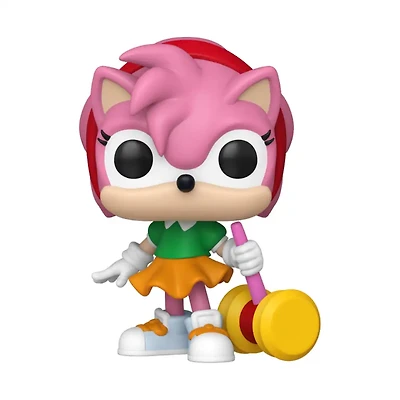 Funko Pop! Games: Sonic The Hedgehog Amy Rose with Piko Hammer