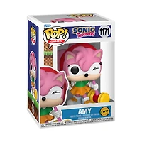 Funko Pop! Games: Sonic The Hedgehog Amy Rose with Piko Hammer – Chase Edition