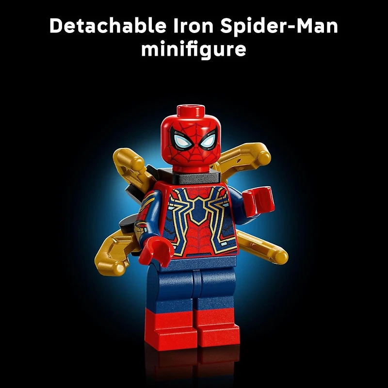 LEGO Marvel Iron Spider-Man Bust Collectible 379 Pieces