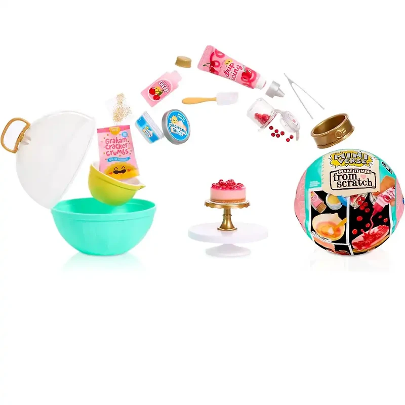 Make It Mini Miniverse – From Scratch Series 2 Mini Collectible Food DIY Set