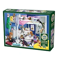 Cobble Hill Kitten Slumber Party – 1000 Piece Jigsaw Puzzle
