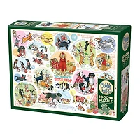 Cobble Hill Dog Thoughts 1000 Pieces Puzzle