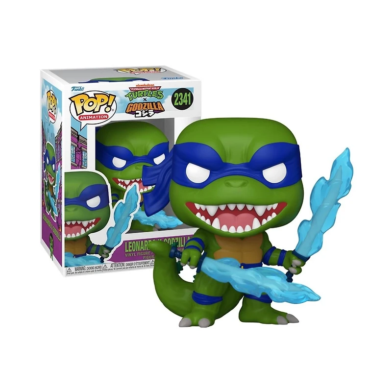 Funko Pop! Animation: Teenage Mutant Ninja Turtles x Godzilla – Leonardo x Godzilla