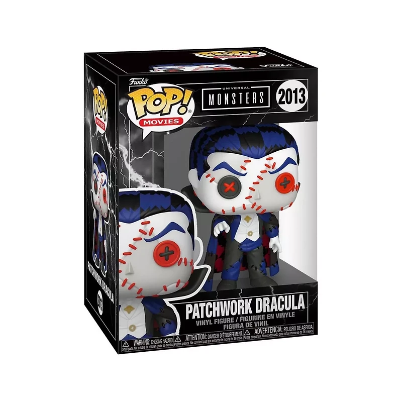 Funko Pop! Movies: Universal Monsters – Dracula (Patchwork Edition)