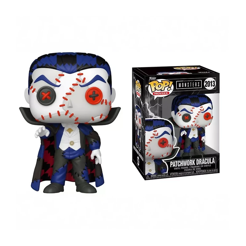 Funko Pop! Movies: Universal Monsters – Dracula (Patchwork Edition)