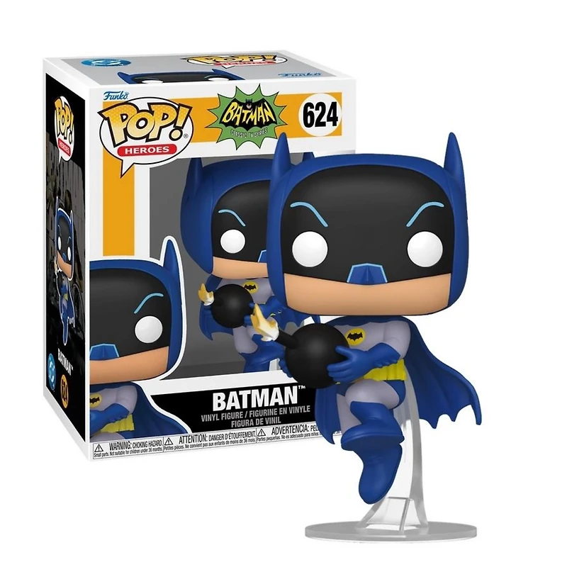 Funko Pop! Heroes: Batman 1966 – Batman with Bomb