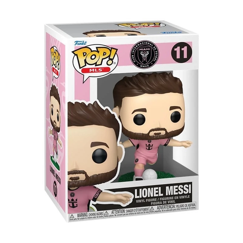 Funko Pop! MLS: Inter Miami CF – Lionel Messi (Pink Kit)