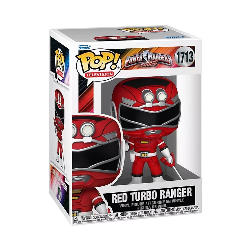 Funko Pop! Television: Power Rangers – Turbo Red Ranger