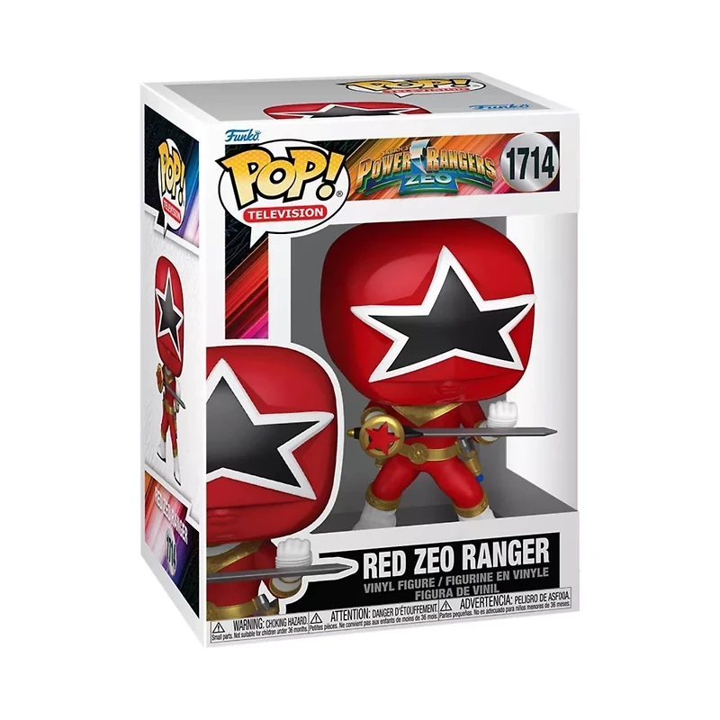 Funko Pop! Television: Power Rangers – Zeo Red Ranger