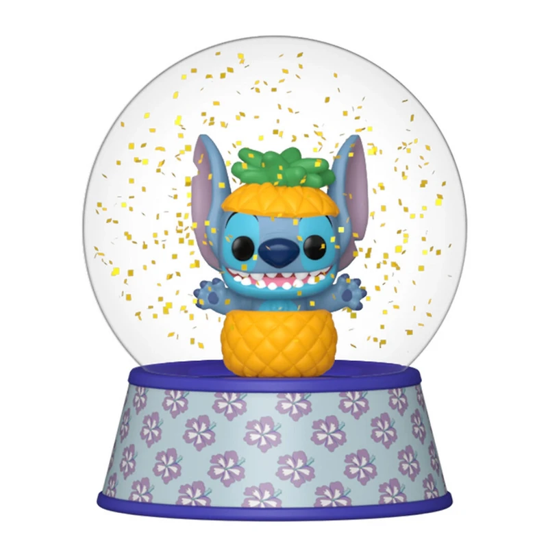 Funko Bitty Pop! Disney Lilo & Stitch: Stitch Mini Glitter Snow Globe Figure