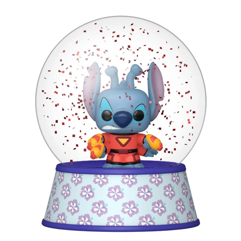 Funko Bitty Pop! Disney Lilo & Stitch: Stitch Mini Glitter Snow Globe Figure