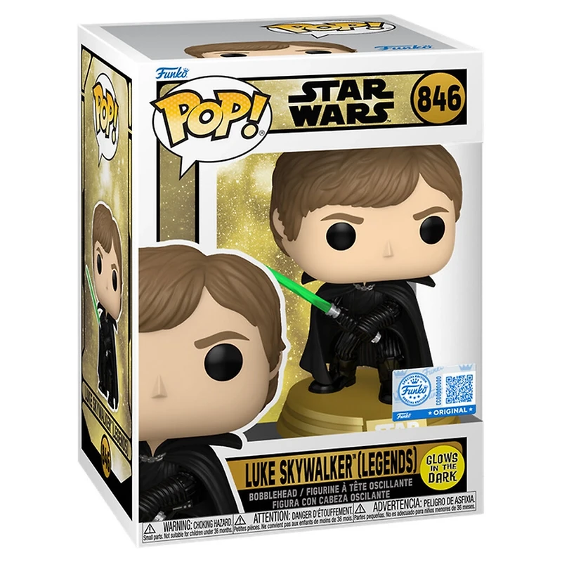 Funko Pop! Star Wars Legends – Luke Skywalker Glow in the Dark (GITD)