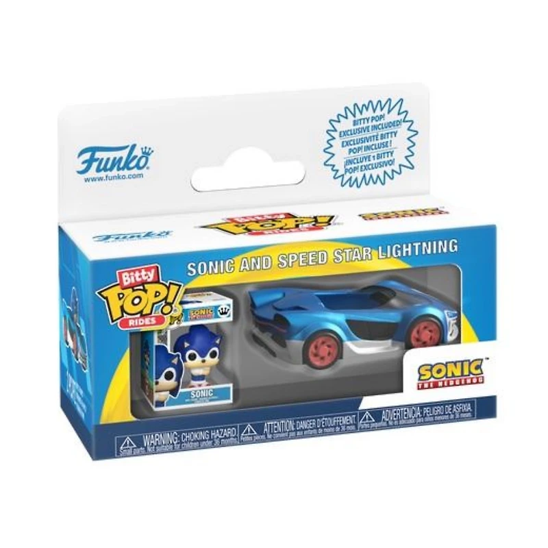 Funko Bitty Pop! Rides: Sonic the Hedgehog – Speed Star with Sonic