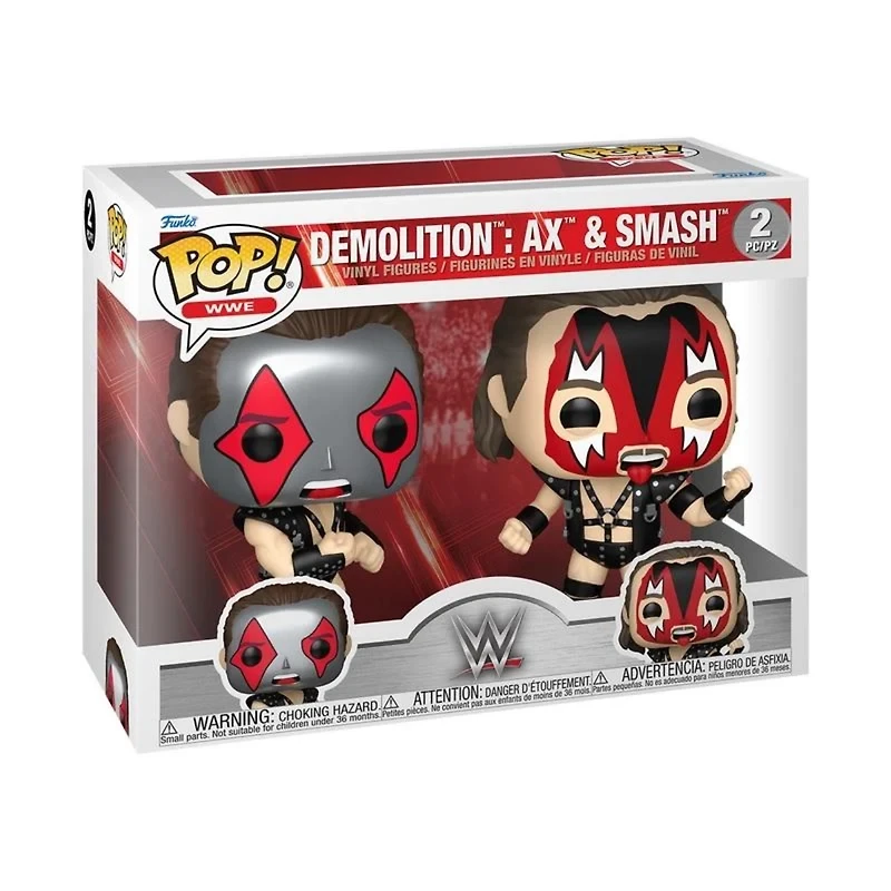 Funko Pop! WWE: Demolition – Ax & Smash 2-Pack (S32)