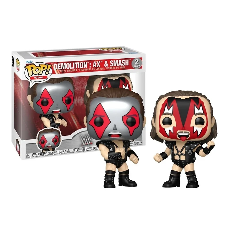 Funko Pop! WWE: Demolition – Ax & Smash 2-Pack (S32)