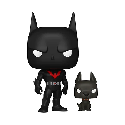 Funko Pop! Heroes: Batman Beyond – Batman with Ace Buddy Figure