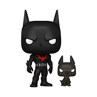 Funko Pop! Heroes: Batman Beyond – Batman with Ace Buddy Figure