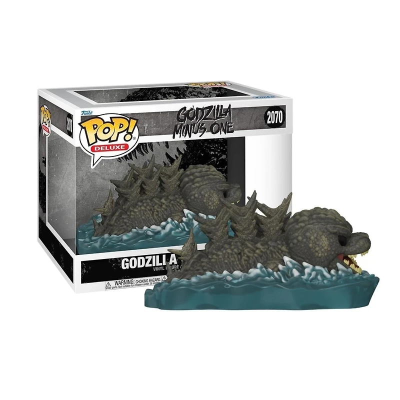 Funko Pop! Deluxe: Godzilla Minus One – Swimming Godzilla Figure