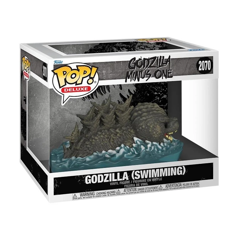 Funko Pop! Deluxe: Godzilla Minus One – Swimming Godzilla Figure