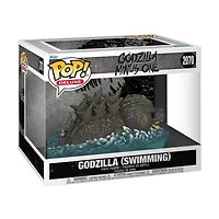 Funko Pop! Deluxe: Godzilla Minus One – Swimming Godzilla Figure