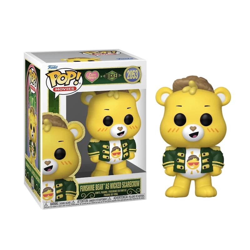 Funko Pop! Movies: Wicked – Funshine Bear as Scarecrow Figure