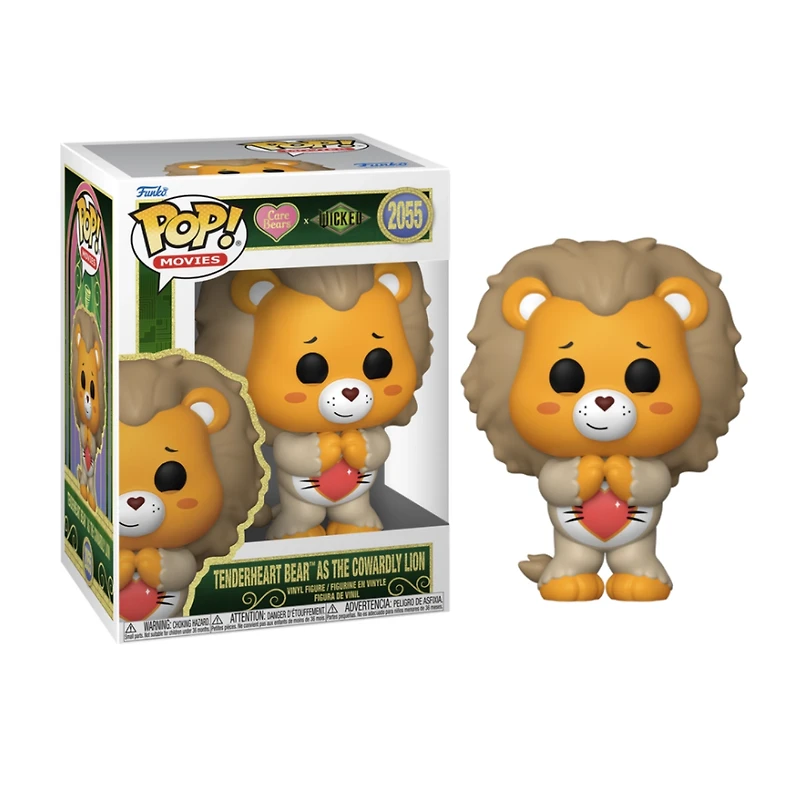 Funko Pop! Movies: Wicked – Tenderheart Bear as Cowardly Lion Figure