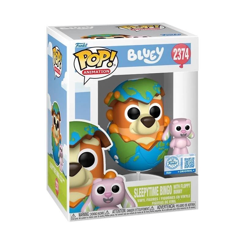 Funko Pop! Animation: Bluey – Bingo with Floppy Bunny #2374