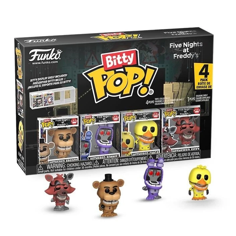 Funko Bitty Pop! Five Nights at Freddy’s: Withered 4-Pack Micro