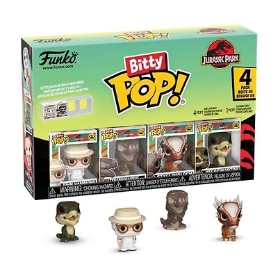 Funko Bitty Pop! Jurassic Park Raptor 4-Pack – Micro