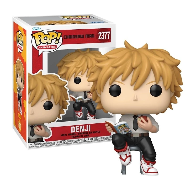 Funko Pop! Animation: Chainsaw Man – Denji Reading