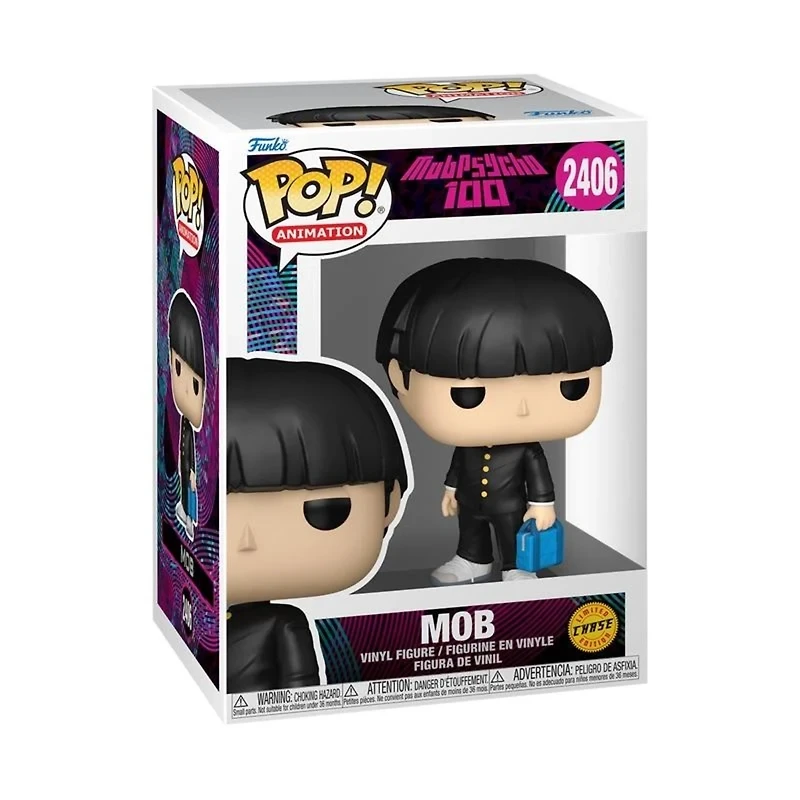 Funko Pop! Animation: Mob Psycho 100 – Shigeo “Mob” Kageyama (Chase Edition)