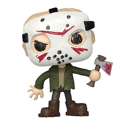 Funko Pop! Movies: Friday the 13th – Jason Voorhees (Doodle Edition)