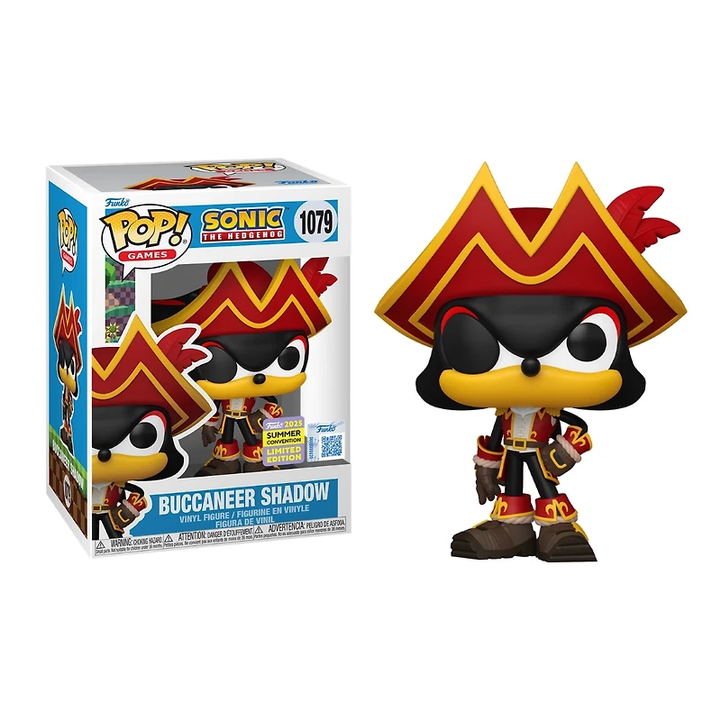 Funko Pop! Games: Sonic the Hedgehog – Pirate Sonic (Buccaneer Sonic)